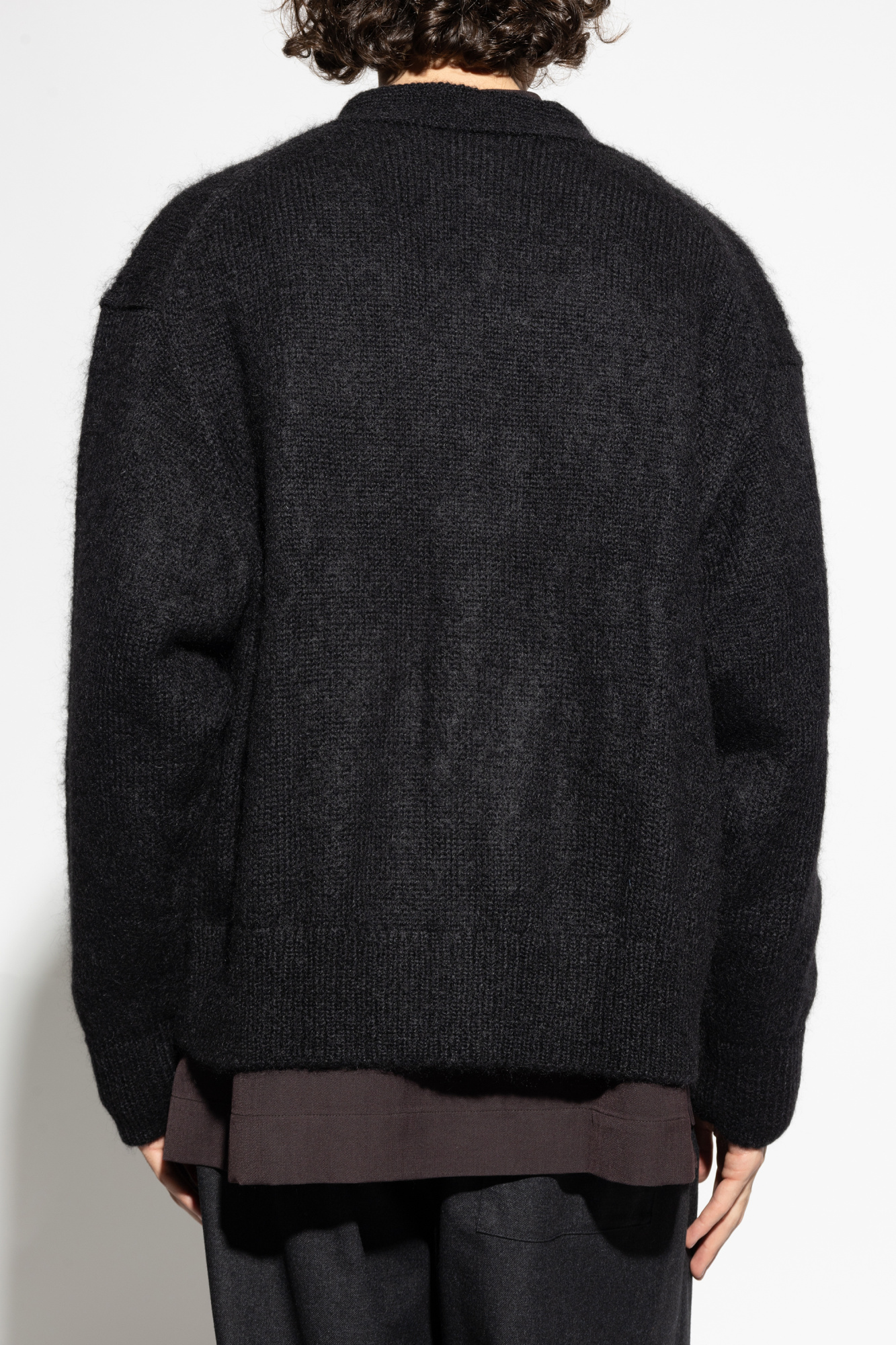 Black Cardigan `Trey` Studio Nicholson - Vitkac Northern Ireland